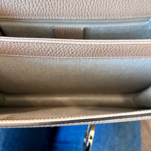 Authentic Gucci Calfskin Dollar Interlocking G Shoulder Bag, purchased in Italy - Picture 9 of 16